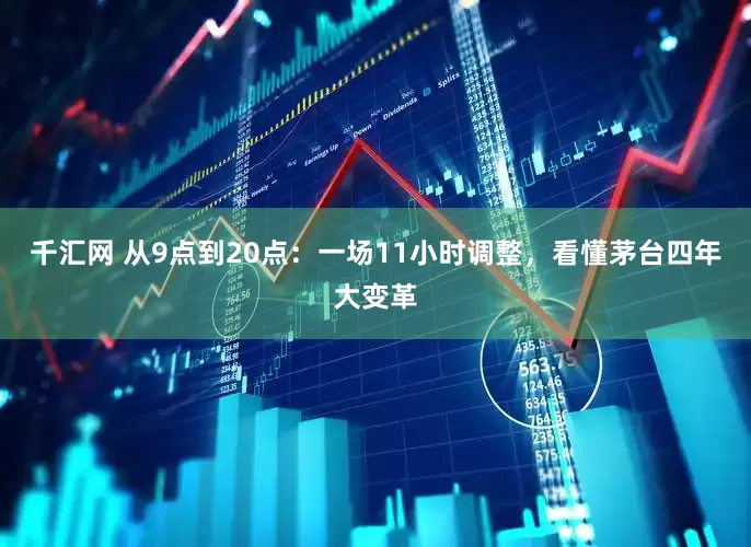 千汇网 从9点到20点：一场11小时调整，看懂茅台四年大变革